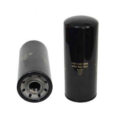 600-211-1231 Oliefilter 118*118*260 Glijmiddelfilterelementen voor onderdelen van dieselmotoren