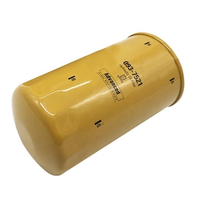 IJzerglasvezelpapier Hydraulisch oliefilter 093-7521 voor CAT-graafmachine 312D 320D 323D2L