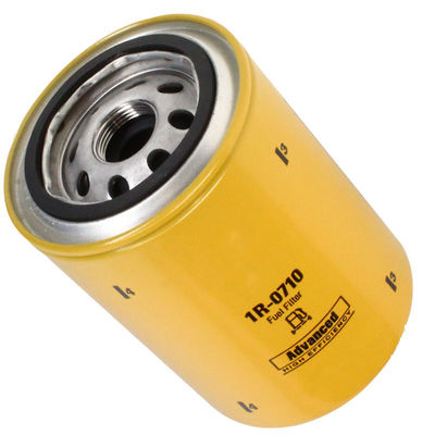 Brandstoffilter voor graafmachines 1R0710 met referentienummer 1R-0710 en filterpapier