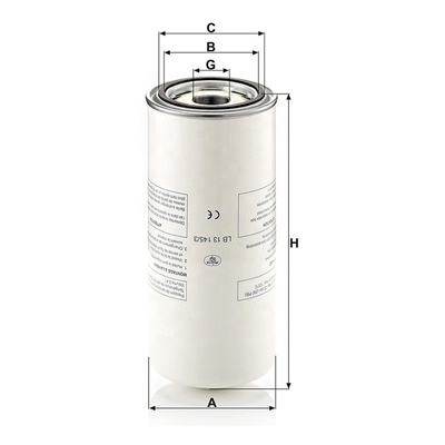 Lucht-olie-separatorfilterelement LB131453 P782909 A10525274 voor schroefcompressoronderdelen