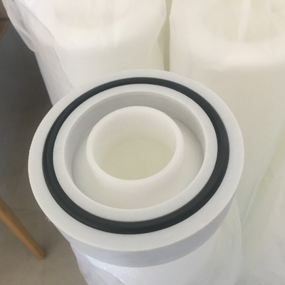 0.1 Micron PES Membrane Pleated Liquid Filter Cartridge voor filtering in de voedingsindustrie