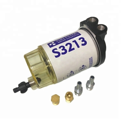 Online ondersteuning 3/8&quot; brandstoffilter brandstofwaterseparator S3213 Voor 35604941