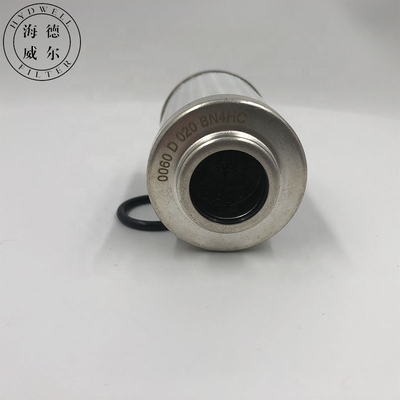 Glasvezelpapier 0060D020BN4HC Hydraulisch terugkeer-oliefilter voor klantvereisten