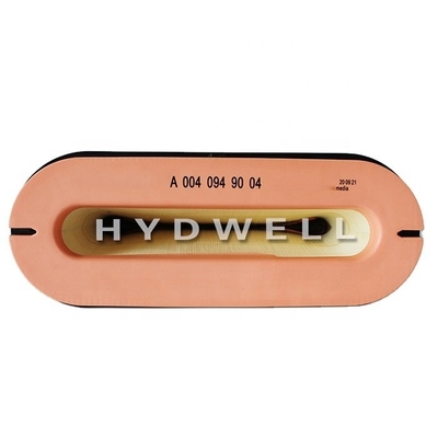 Hydwell A0040949004 Luchtfilterelement gemaakt van Filberglas voor vrachtwagen dieselmotoren