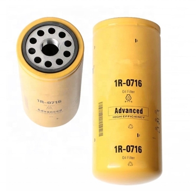 Filtertype glijmiddel Filterelementen 1R-0716 Oliefilter 1R0716 voor onderdelen van dieselmotoren