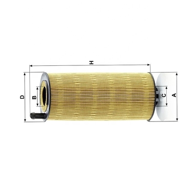 4701800109 LF17548 Hydrowell Supply Lubber Filter voor vrachtwagenmotor HU12006z 4701840625