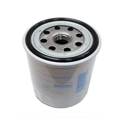 Excavatoronderdelen Motor Spin-On smeermiddel oliefilter p502039 voor een betere bescherming van de motor