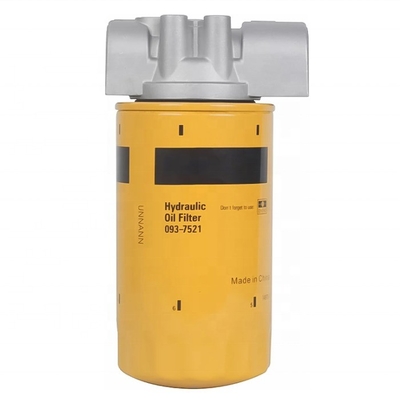 IJzerglasvezelpapier Hydraulisch oliefilter 093-7521 voor CAT-graafmachine 312D 320D 323D2L