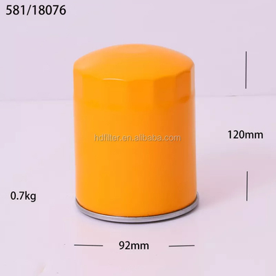 OE nr. 581/18076 Hydwell Truck Engine Parts Spin-On Lubricant Olie Filter Element SO 11020 58118076 581/18076