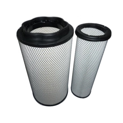 Glasvezel luchtfilterpatroon OEM 17500263 / 17500260 voor Hydwell graafmachineonderdelen
