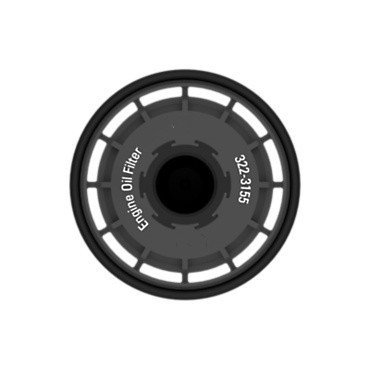 Filterpapier Dieselolie Filterelement 3223155 SO10112 voor E320D2 E326D2 E324D2 E323D2