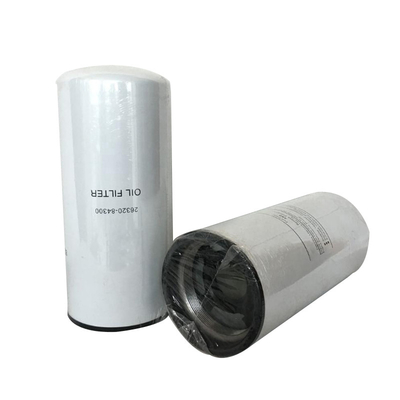 Filterelement voor smeerolie 26320-84300 Gemaakt van filterpapier en ijzer 118*118*262mm