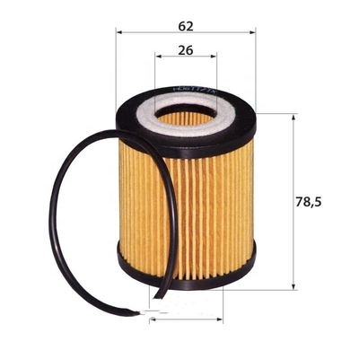 Deeltjes van tractoren, graafmachines, dieselmotoren HU6111X E610HD38 91922426 SO7093 Filter voor smeerolie