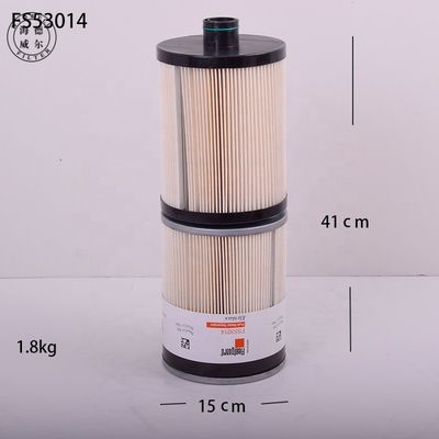 Brandstofwaterseparatorfilter P553014 FS53014 69001 YA00035941 voor vrachtwagen 150*150*410mm