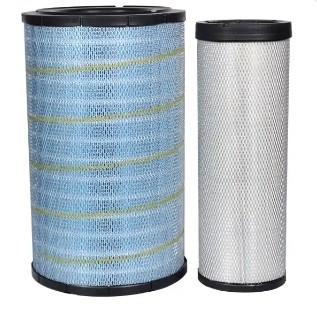 Andere luchtfilter van glasvezel p777868 p777869 voor zware vrachtwagens