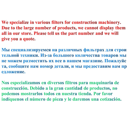 Brandstoffilterelement 95588 F358 152133209 483GB470M voor C.A.M. compatibele vrachtwagens