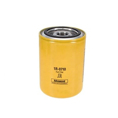 Brandstoffilter voor graafmachines 1R0710 met referentienummer 1R-0710 en filterpapier